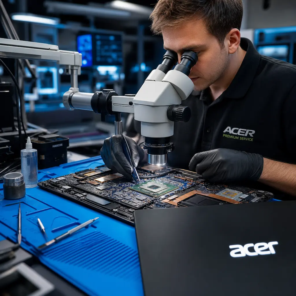 Замена видеокарты ноутбука Acer в Сосновоборске