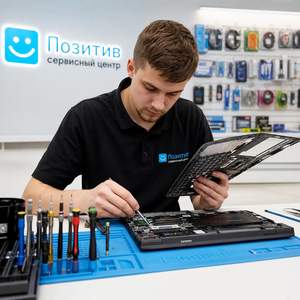заменить клавиатуру на ноутбуке Lenovo в Сосновоборске