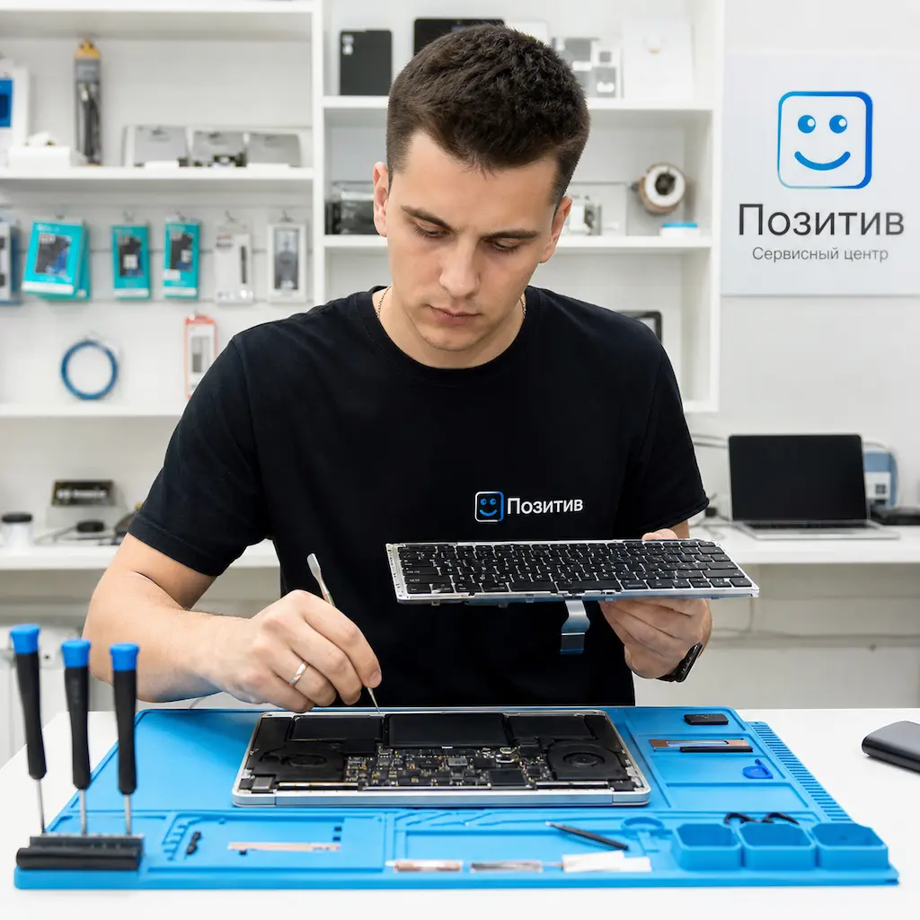 заменить клавиатуру на Apple Macbook в Сосновоборске