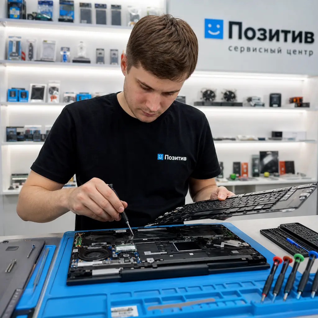 заменить клавиатуру на ноутбуке Samsung в Сосновоборске