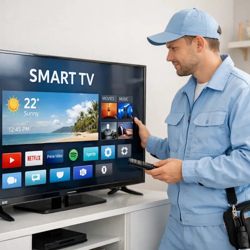 Настройка Smart TV в Сосновоборске