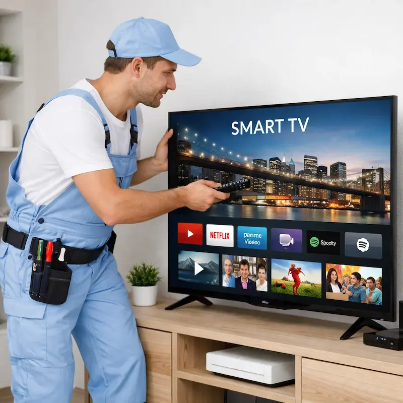 Как вызвать мастера для настройки Smart TV в Сосновоборске