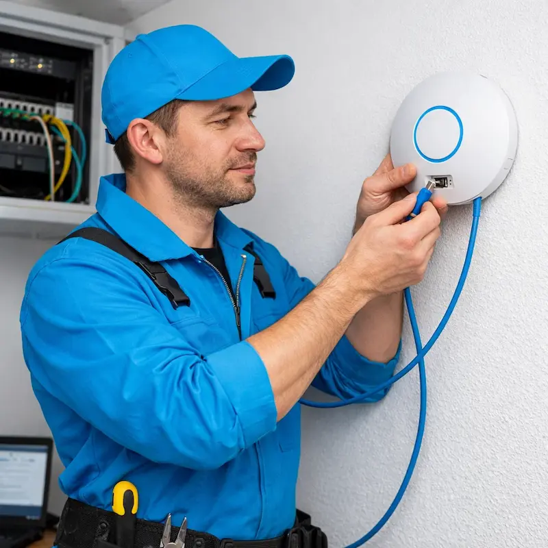 Подключение точки доступа в Сосновоборске