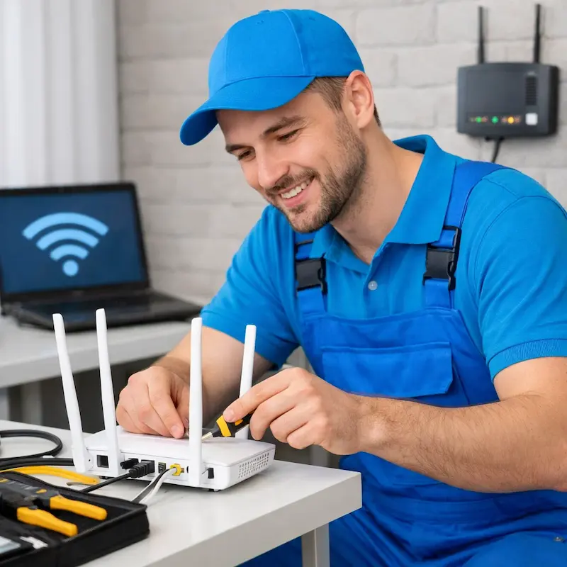 Настройка Wi - Fi в Сосновоборске