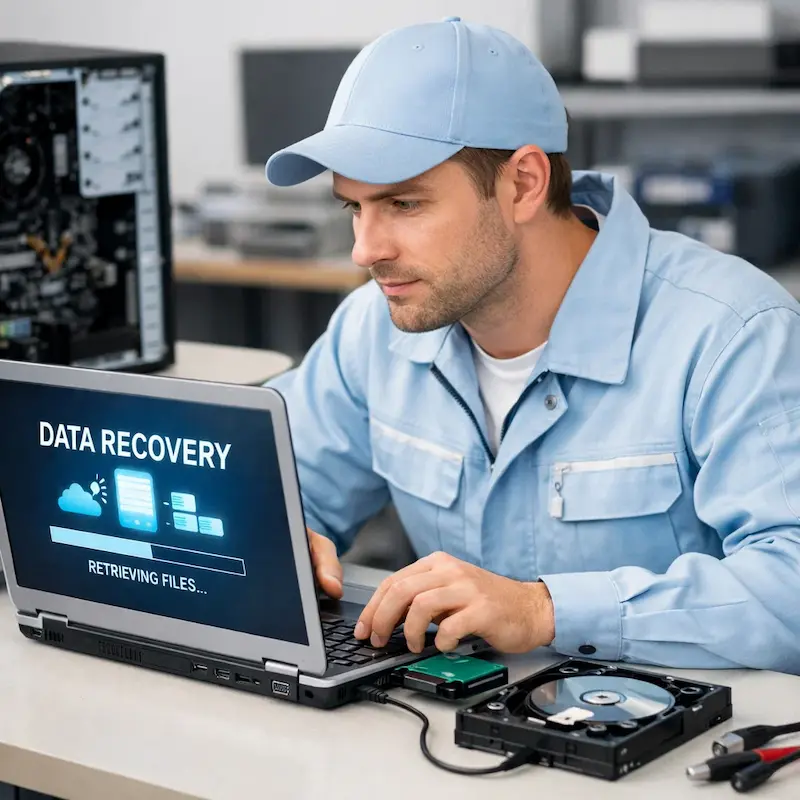 Восстановление данных и файлов в Сосновоборске