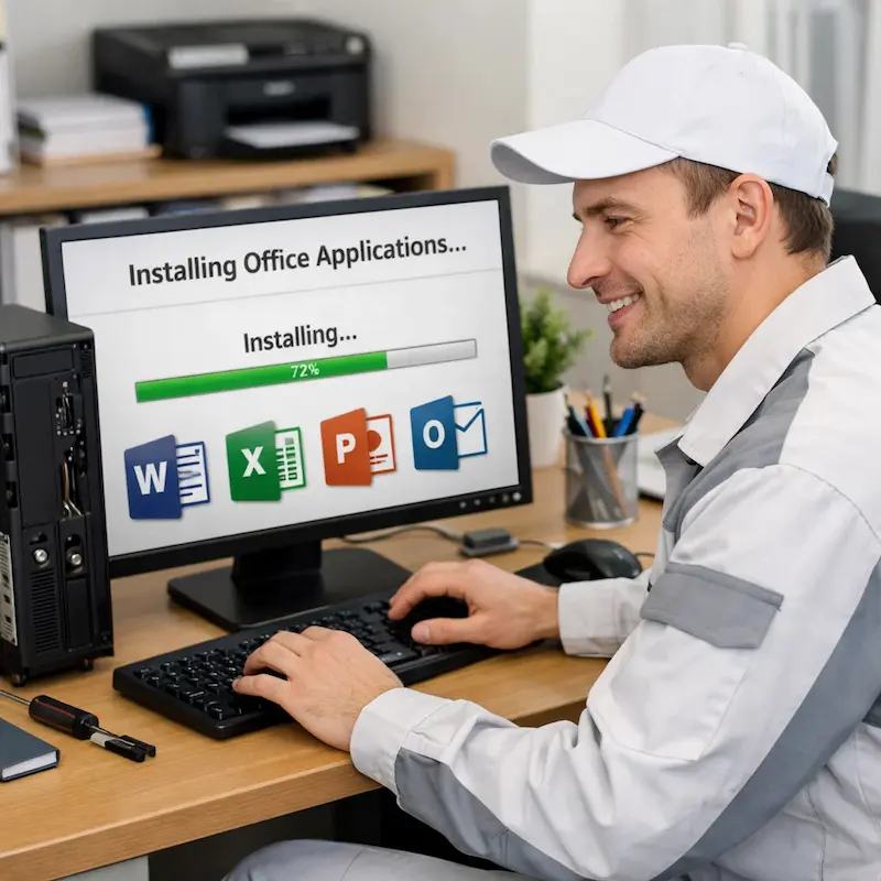 Установка и настройка программ на компьютере в Сосновоборске