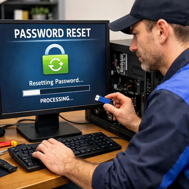 Удаление пароля на компьютере в Сосновоборске