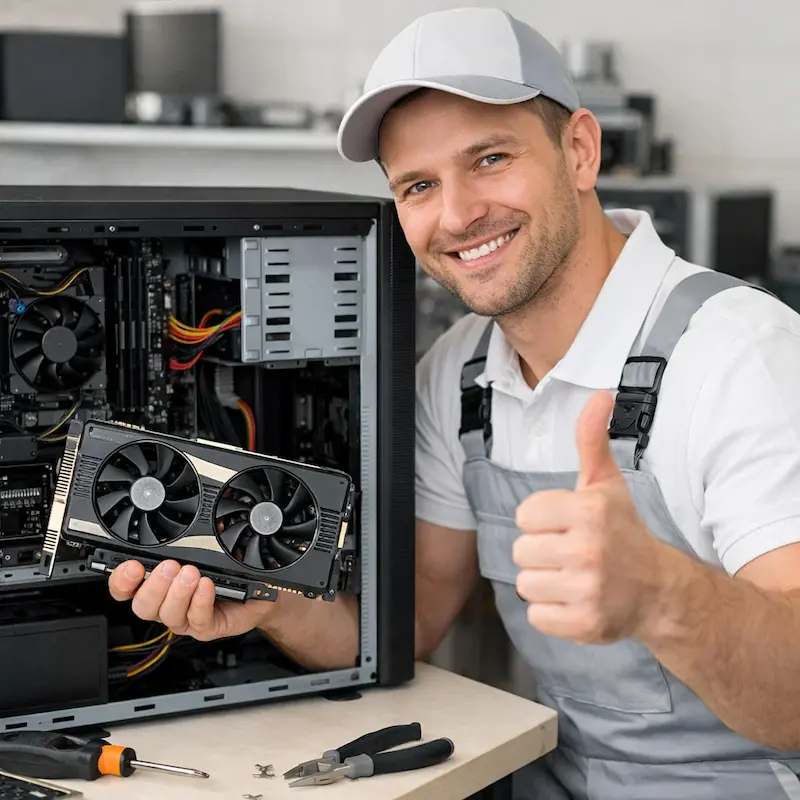 Замена видеокарты ПК в Сосновоборске