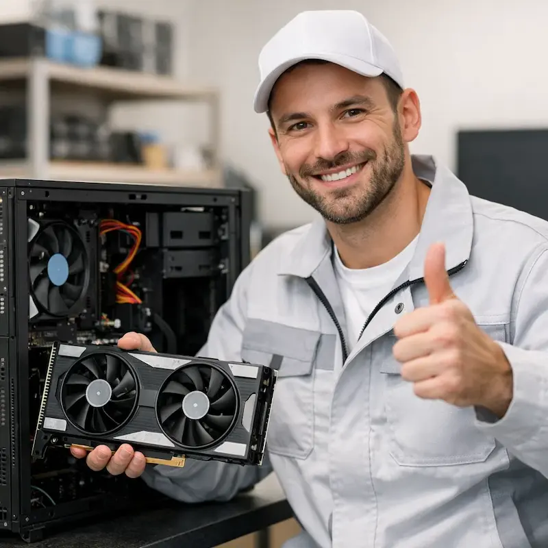 установка видеокарты на ПК в Сосновоборске