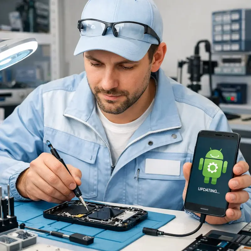 Настройка системы Android в Сосновоборске