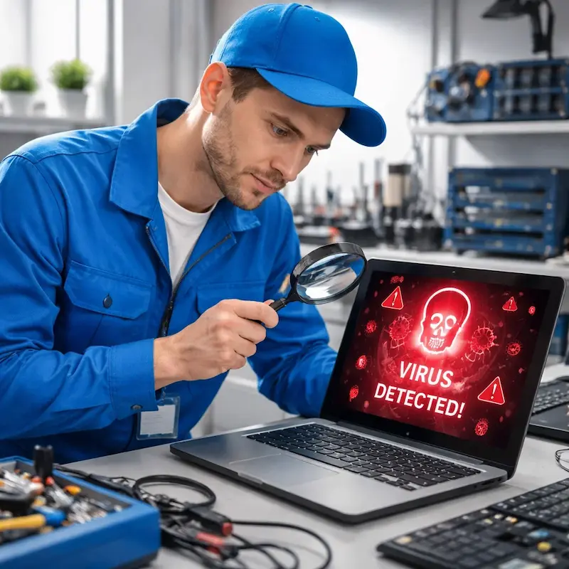 Поиск компьютерных вирусов в Сосновоборске